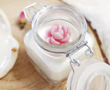 Mini Resin Rose Jar
