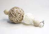 Crystal Yarn Balls Hanging