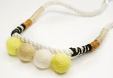 Creative Wrapped Pompom Macramé