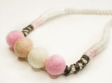 Creative Wrapped Pompom Macramé