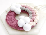 Vibrant Happy Rainbow PomPom