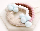 Vibrant Happy Rainbow PomPom