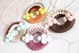 Vibrant Happy Rainbow PomPom