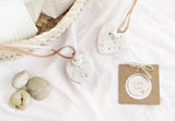 Natural Stony Round & Heart