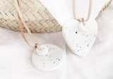 Natural Stony Round & Heart