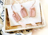 Handmade Subtle Tags