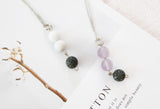 Simple Silver Frosted Gems