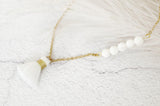 Mini White Tassel Lava