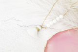Mini White Tassel Lava