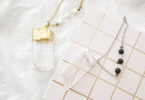 Silver & Gold Capped Natural Quartz