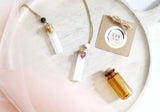 Clear Quartz Bar Citrine Amethyst