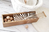 Vintage Garden Diffuser Wood Beads Box
