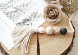 Simple Zen Tassel Lava Wood