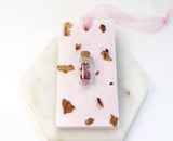 Romance Miniature Glass Bottle