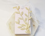 Gold Ribbon Floral