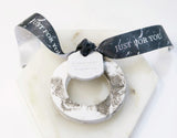 Minimal Marble Round Tag