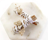 Smudge Stick with Tag on Ring