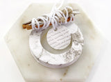 Smudge Stick with Tag on Ring