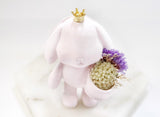Hello Car Bear Floral Basket