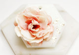 Gold Flake Silk Flower