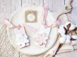 Chic Pink Snowflake