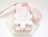Chic Pink Snowflake