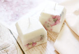 Japanese Floral Pillar Cube