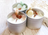 Elegant Crystals Rabbit Tail Tin