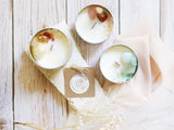 Elegant Crystals Rabbit Tail Tin