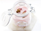 Small Simple Dried Rose Lavender Round & Jar