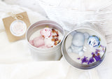 Bear Herbs Floral Tin