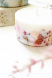 Round Pillar Floral