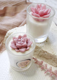 Small Simple Flower Glass Jar