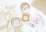 Gold Flake Rose Tin