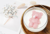 Flat Pink Round Bear