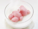 Flat Pink Round Bear