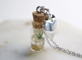 Forget Me Not Floral Bottle