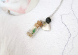 Forget Me Not Floral Bottle