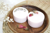 Small Simple Dried Rose Lavender Round & Jar
