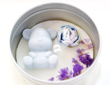 Bear Herbs Floral Tin