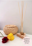Simple Glass Tube Triangle Diffuser/ Vase