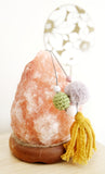 Three Colours Crochet Pom Pom Tassel