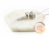 Little Crystal Square Locket