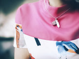 Little Crystal Square Locket