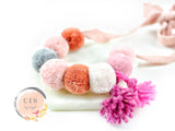 Softy Fluffy PomPom 2 Colours