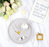 Mindfulness Wood Gold Bar