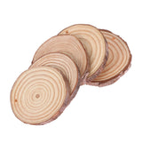 Big Round Raw Wood Piece Plate Gold Silver Leaf